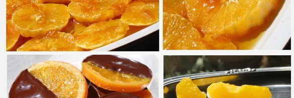 апельсиновые сладости