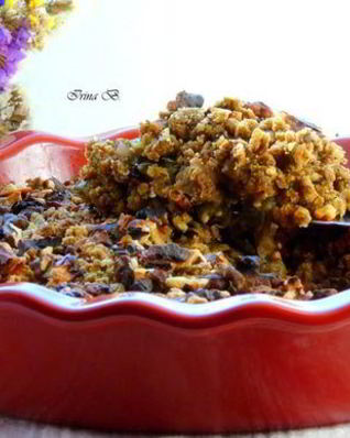 Баклажановый крамбл