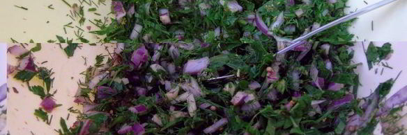 баклажановый крамбл