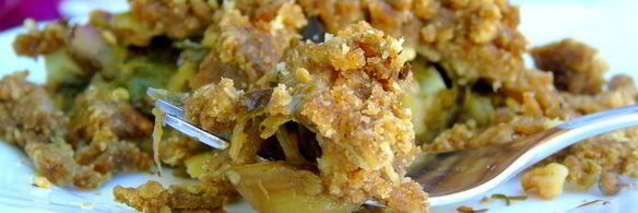 баклажановый крамбл