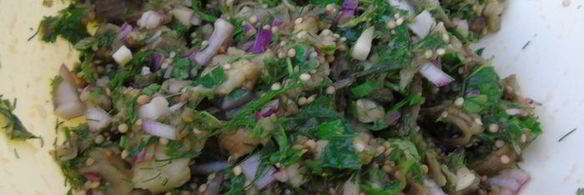 баклажановый крамбл