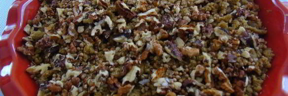 баклажановый крамбл