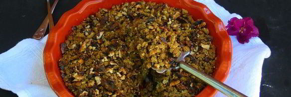 баклажановый крамбл