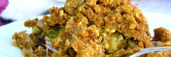 баклажановый крамбл