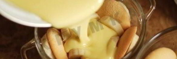 банановый пудинг без выпечки