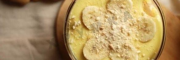 банановый пудинг без выпечки