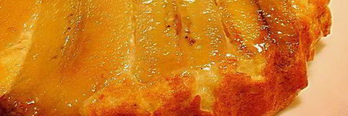 Банановый творожный пудинг