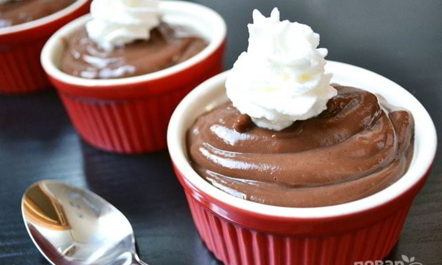 Рецепт быстрого шоколадного пудинга