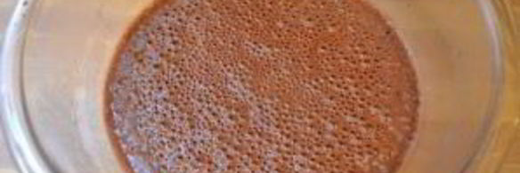 быстрый шоколадный пудинг