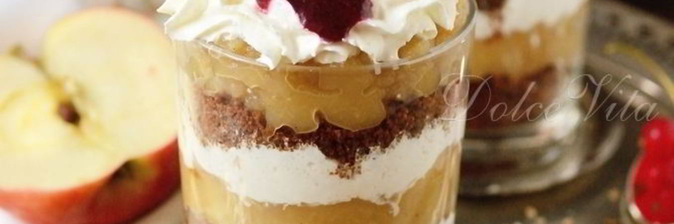 Датский яблочный десерт