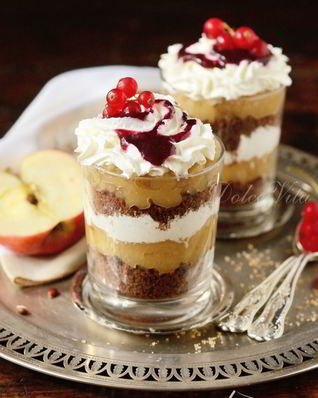 Датский яблочный десерт