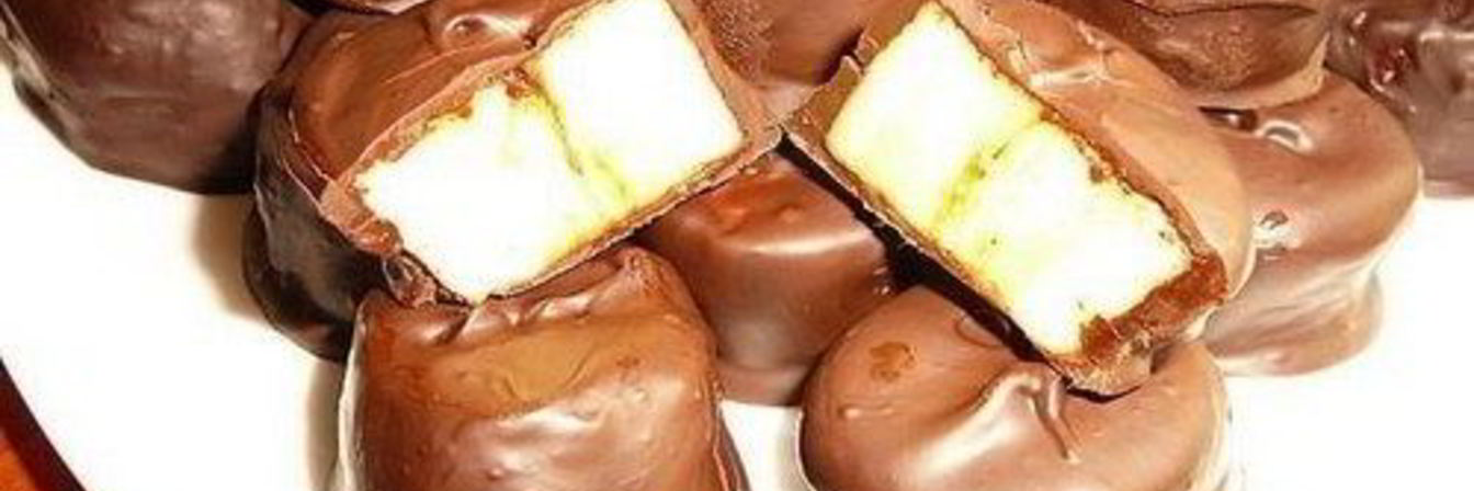 Десерт Бананы в шоколаде