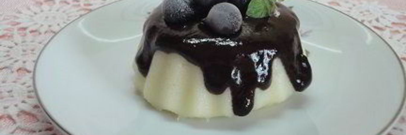 Десерт из манной крупы с шоколадом