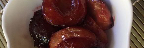 десерт из слив