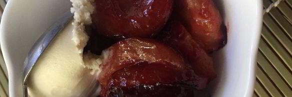 десерт из слив