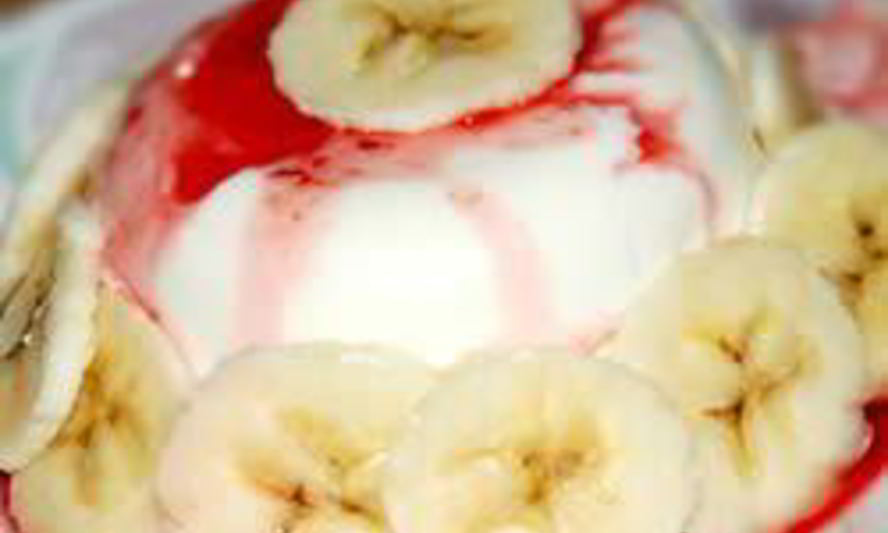 Рецепт десерта клубника под снегом