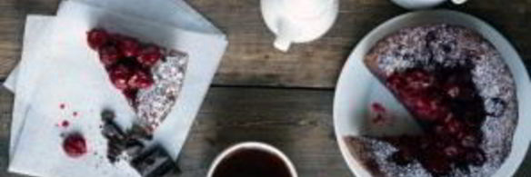 десерт с вишней