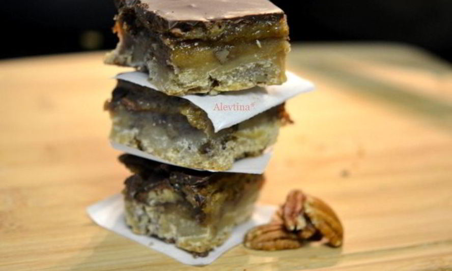 Рецепт десерта сэнди пралине с пеканома