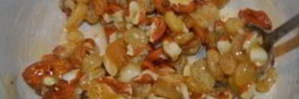 фаршированные яблоки с медом