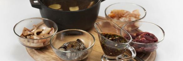 фондю из морепродуктов