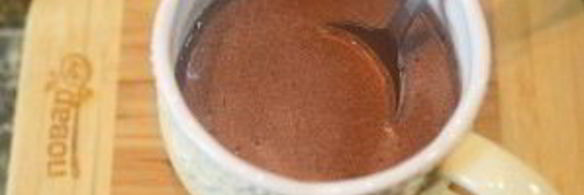 французский горячий шоколад с солью