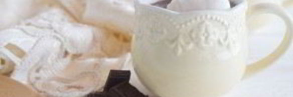 французский горячий шоколад с солью