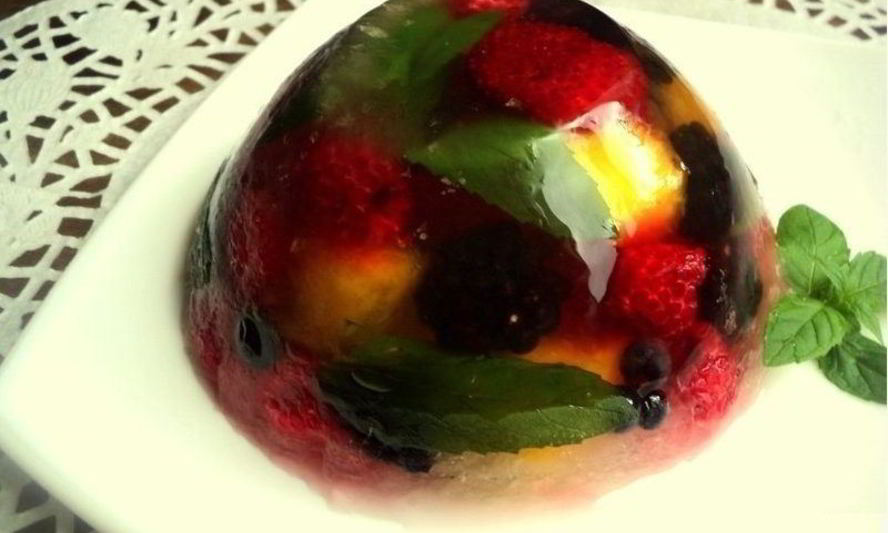 Рецепт фруктово-ягодного желе