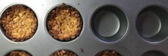 гранола-корзинки с греческим йогуртом