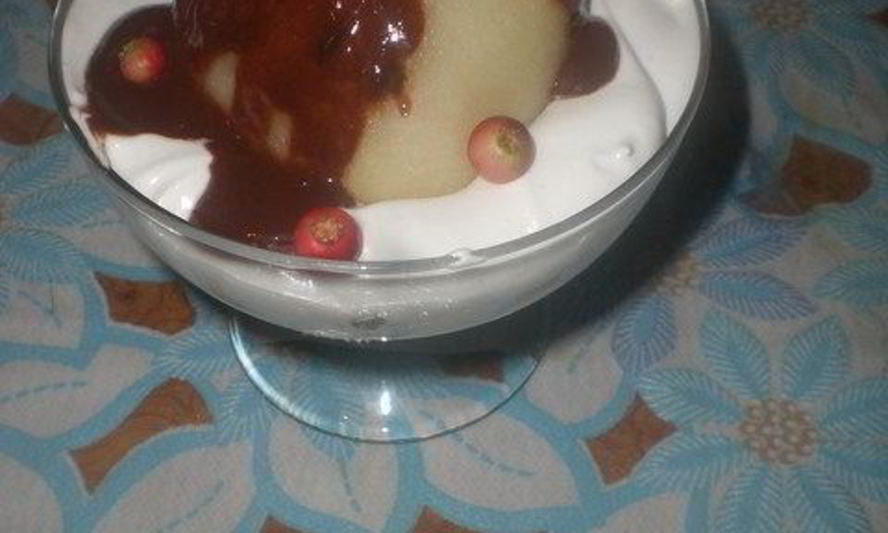 Рецепт груши в шоколаде