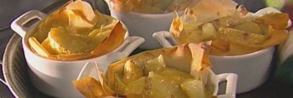 груши, запеченные в сливках