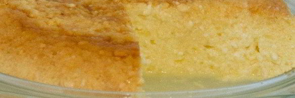 карамельный творожный пудинг