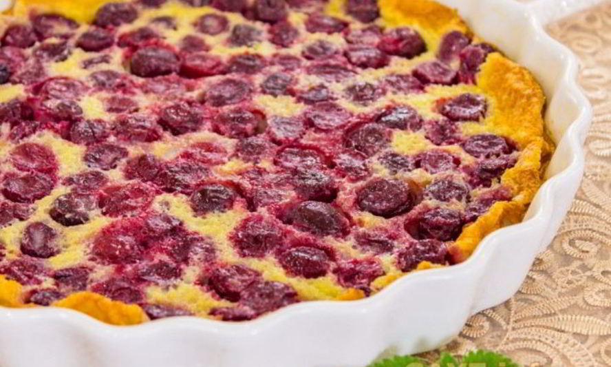 Рецепт клафути с вишней