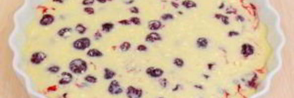 клафути с вишней