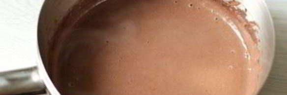 клубнично-шоколадный шейк