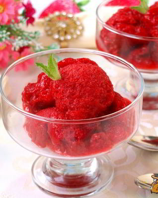 Клубничный сорбет