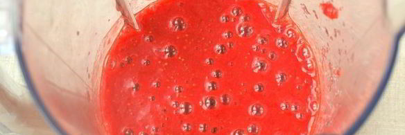 клубничный сорбет