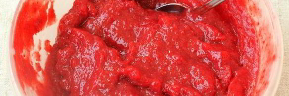 клубничный сорбет