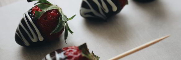 клубника в шоколаде