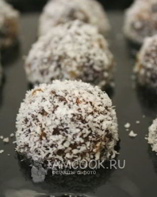 Домашние конфеты из сухофруктов