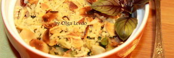 крамбл из цукини с тунцом