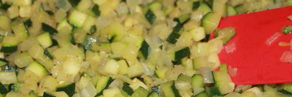 крамбл из цукини с тунцом