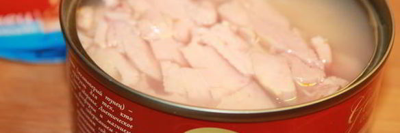 крамбл из цукини с тунцом