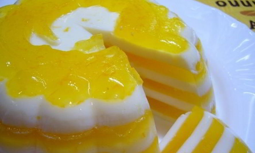 Рецепт красивого десерта апельсиновое чудо