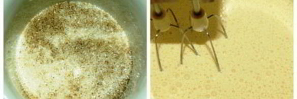 бисквит на горячем молоке со сметанно-йогуртовым кремом