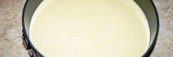 бисквит на горячем молоке со сметанно-йогуртовым кремом