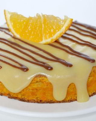 Бисквит с апельсиновым кремом