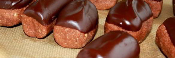 бисквитная картошка с шоколадным кремом