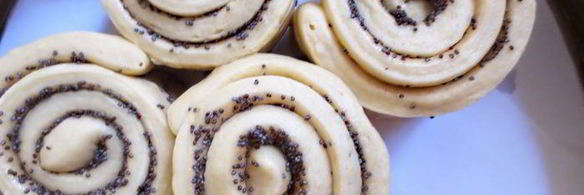 булочки со сливочным кремом