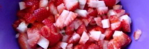 клубничный крем для торта