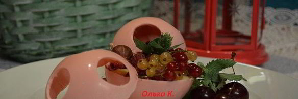 клубничные шоколадные шары с лимонным кремом